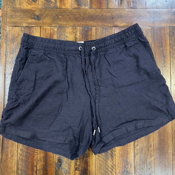 H&M Navy drawstring shorts - Picture 1 of 2